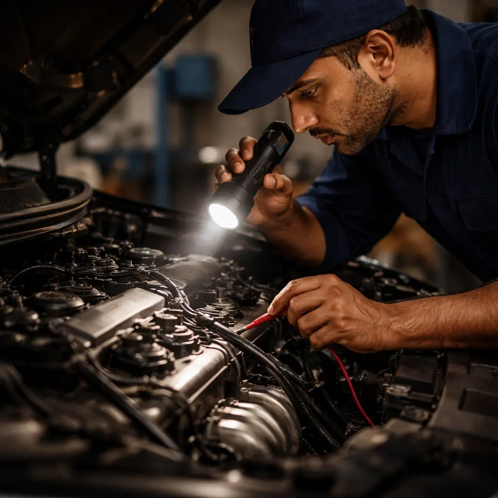 Car inspection professional